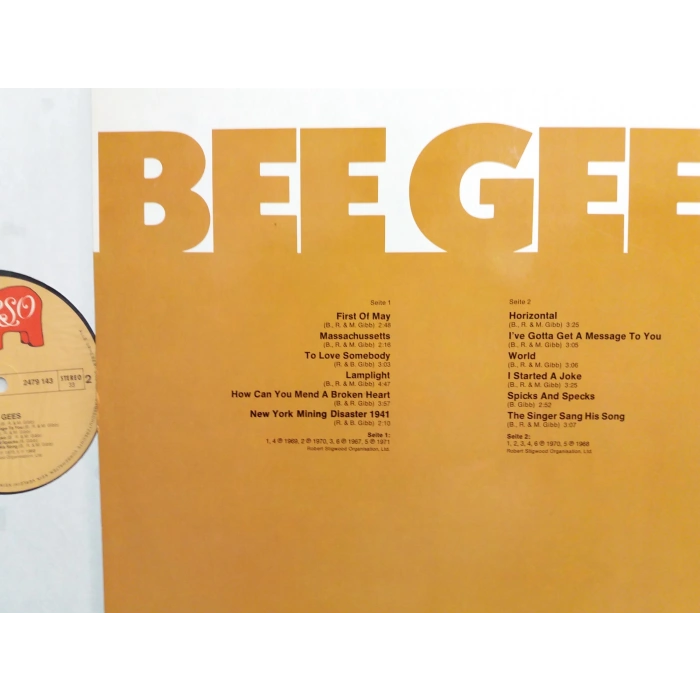 BEE GEES GREAT MUSIC LP