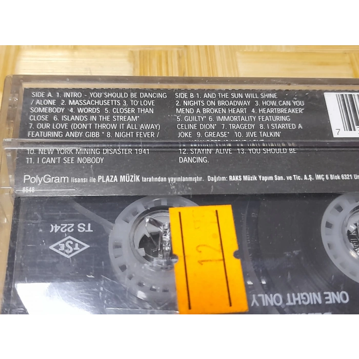 BEE GEES ONE NIGHT ONLY MÜZİK KASET