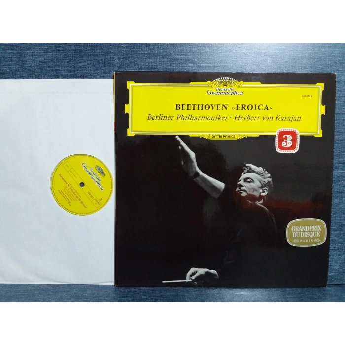 BEETHOVEN EROICA  KARAJAN MUSIC LP