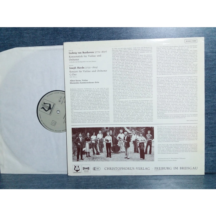 BEETHOVEN HAYDN ALBERT KOCSIS VIOLIN KONZERT