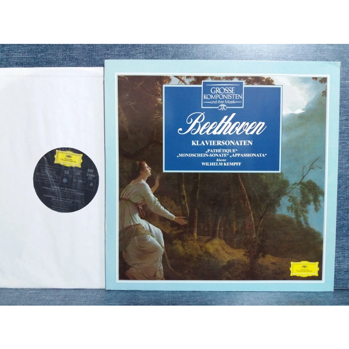 BEETHOVEN KLAVIERSONATE WILHELM KEMPFF MUSIC LP