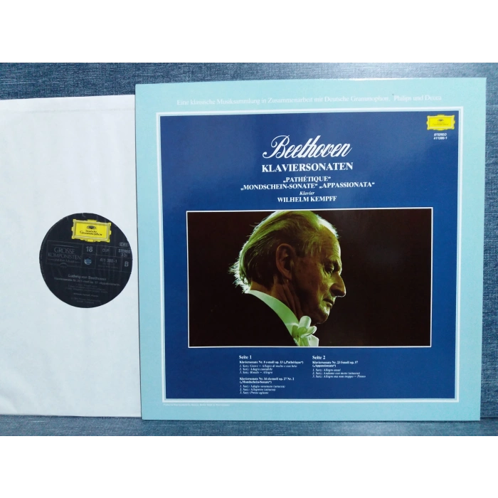 BEETHOVEN PIANO SONATE PATHETIQUE MONDSCHEIN APPASSIONATA