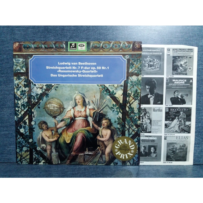 BEETHOVEN RASUMOWSKY QUARTETT MUSIC LP
