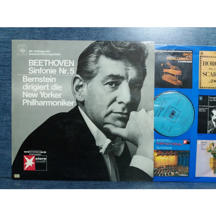 BEETHOVEN SINFONIE Nr.5 BERNSTEIN MUSIC LP