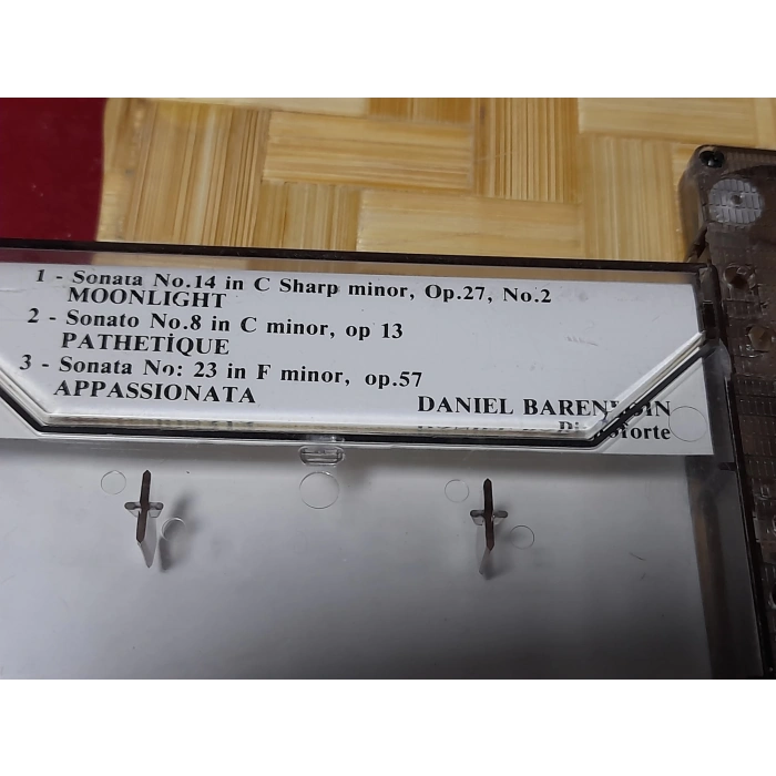 BEETHOVEN SONATAS MÜZİK KASET