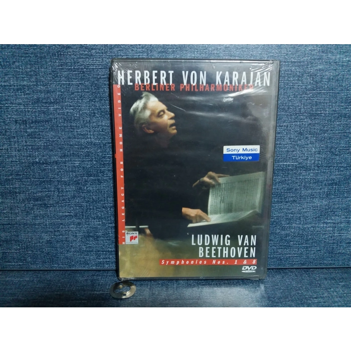 BEETHOVEN SYMPHONIE 1-8 KARAJAN DVD FİLM (SIFIR)