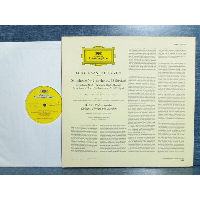 BEETHOVEN SYMPHONIE Nr.3 EROICA KARAJAN