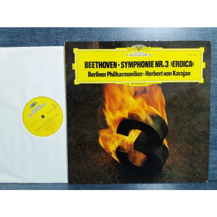 BEETHOVEN SYMPHONIE Nr.3 EROICA KARAJAN LP