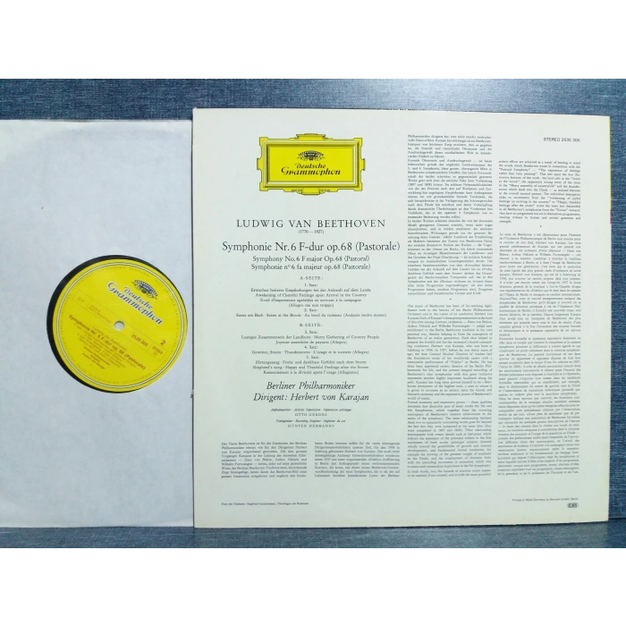 BEETHOVEN SYMPHONIE Nr.6 PASTORALE KARAJAN