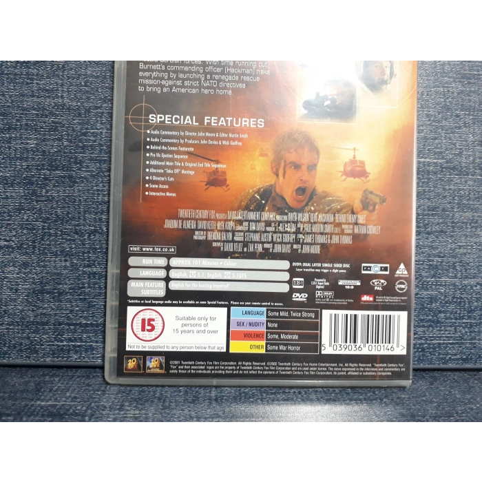 BEHIND ENEMY LINES  DVD FİLM (İNGİLİZCE)
