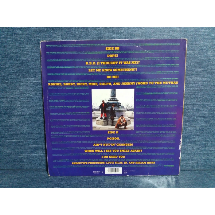 BELL BIV DEVOE POISON MUSIC LP