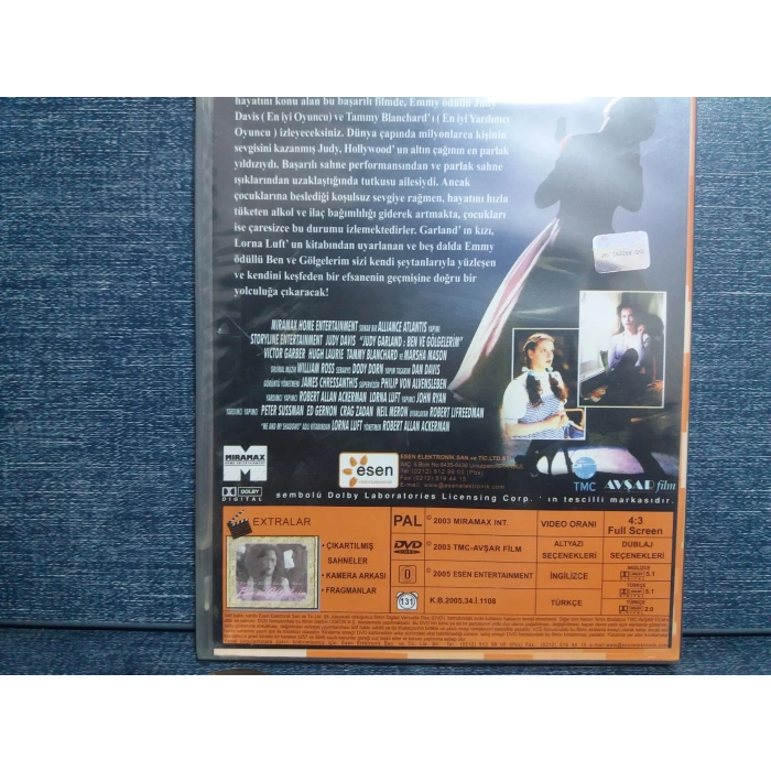 BEN VE GÖLGELERİM DVD FİLM (SIFIR)