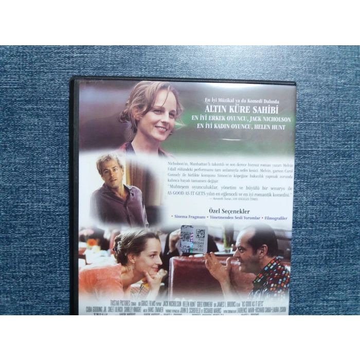 BENDEN BU KADAR AS GOOD AS IT GETS DVD FİLM Tr Altyazı