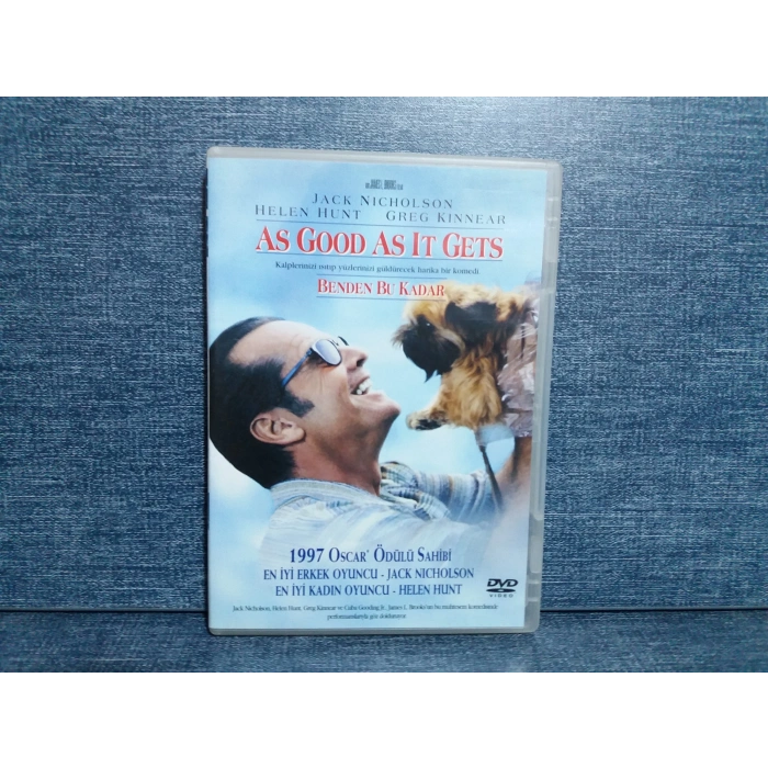 BENDEN BU KADAR AS GOOD AS IT GETS DVD FİLM Tr Altyazı