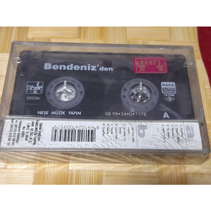BENDENİZDEN MÜZİK KASET