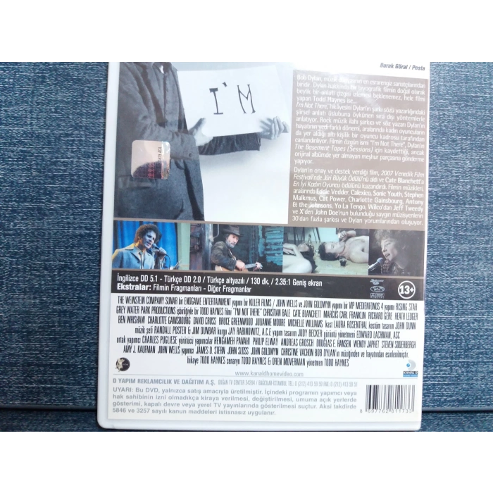 BENİ ORADA ARAMA BOB DYLAN DVD FİLM