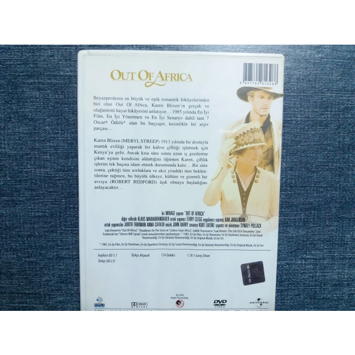 BENİM AFRİKAM OUT OF AFRICA DVD FİLM