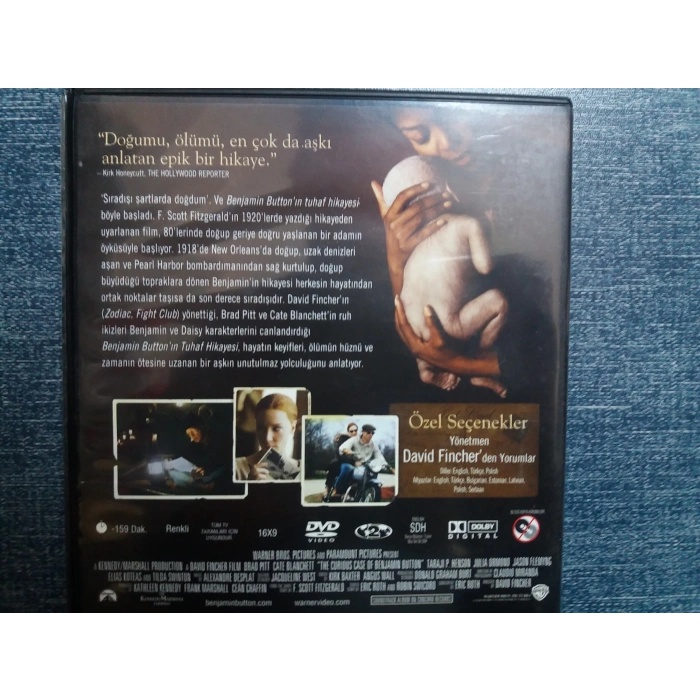 BENJAMIN BUTTON DVD FİLM
