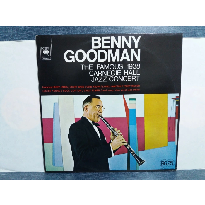 BENNY GOODMAN CARNEGIE HALL JAZZ CONCERT 2 LP