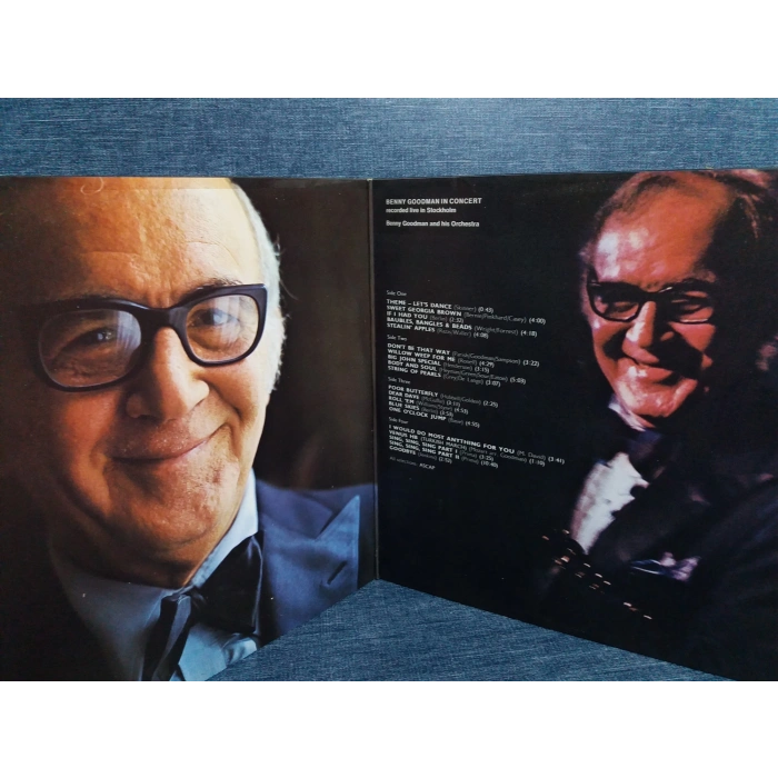 BENNY GOODMAN IN CONCERT MUSIC 2 LP