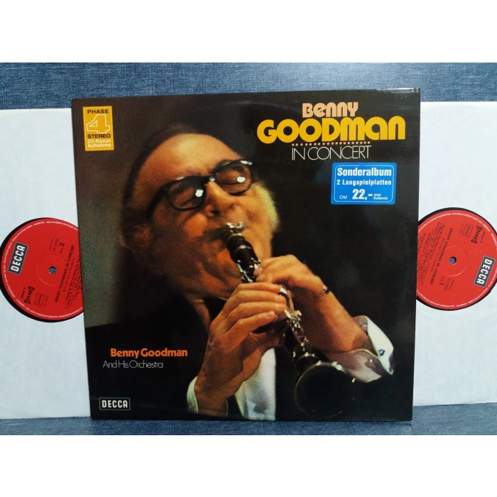 BENNY GOODMAN IN CONCERT MUSIC 2 LP