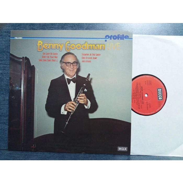 BENNY GOODMAN LIVE MUSIC LP