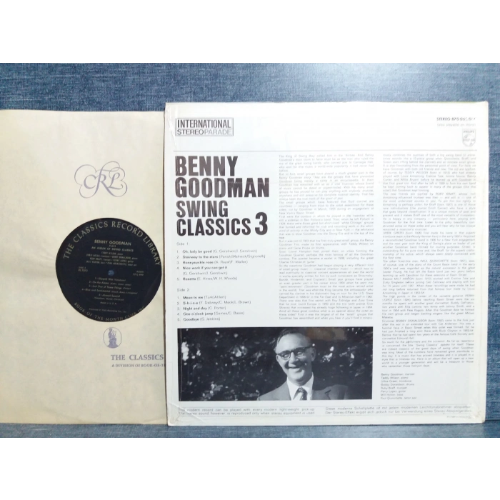 BENNY GOODMAN SWING CLASSIC LP