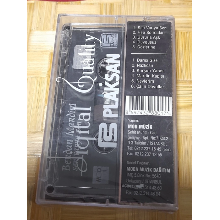 BERDAN MARDİNİ SEN VAR YA SEN MÜZİK KASET