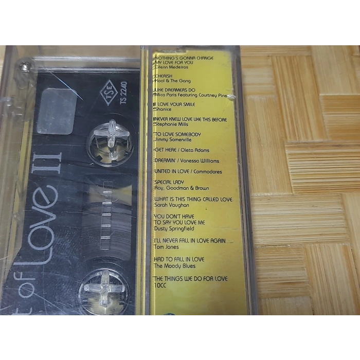 BEST LOVE II HITS MÜZİK KASET