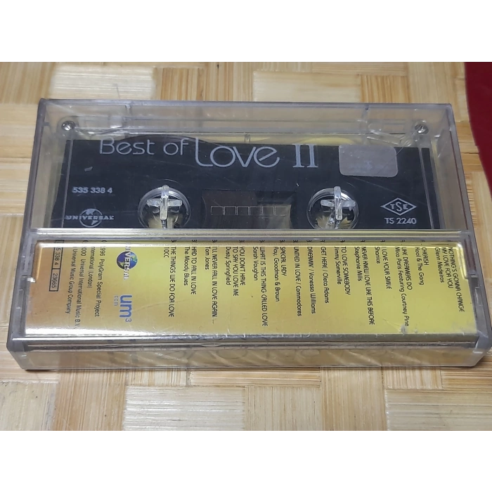BEST LOVE II HITS MÜZİK KASET