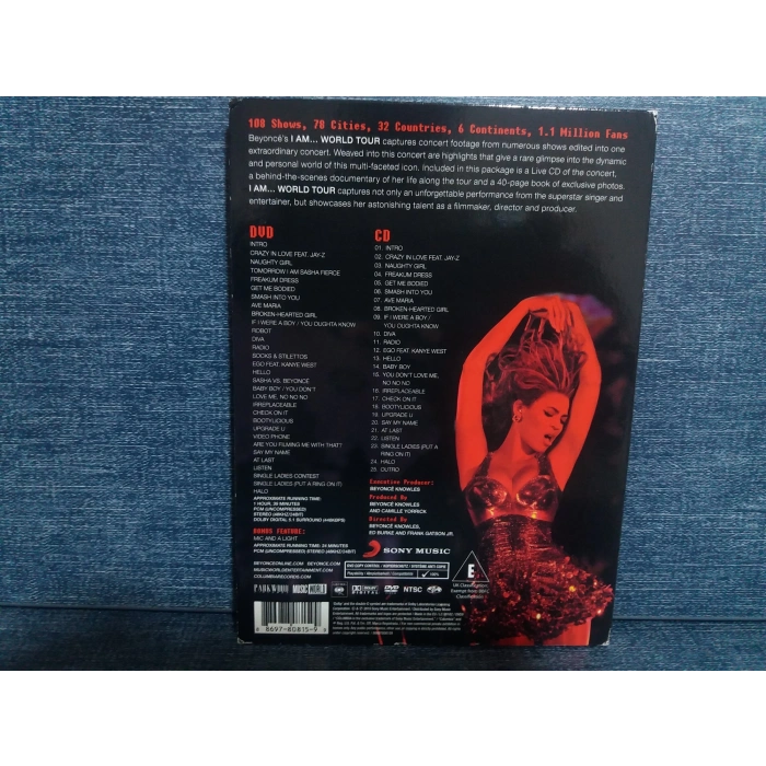 BEYONCE  DVD + MÜZİK CD ALBÜM