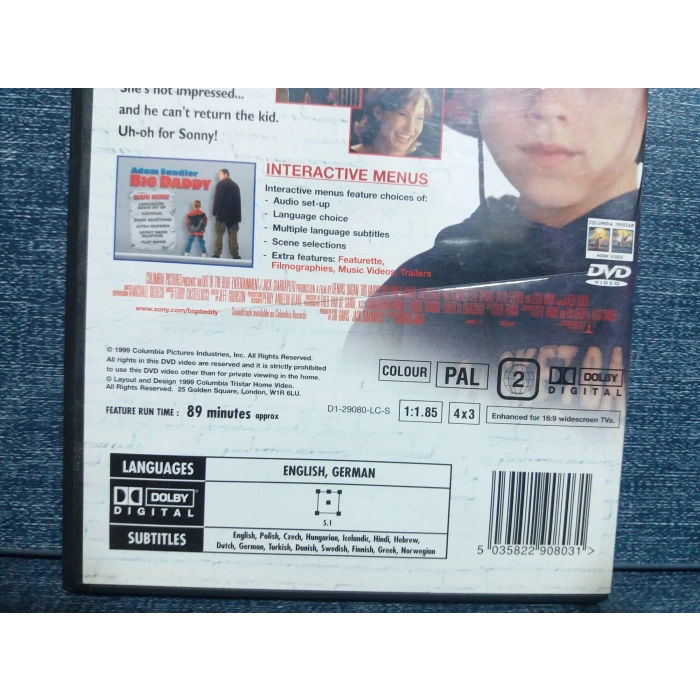 BIG DADDY DVD FİLM ( Tr Altyazı )