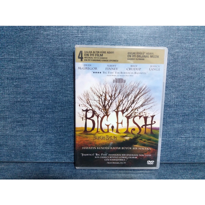 BIG FISH GÜYÜK BALIK DVD FİLM
