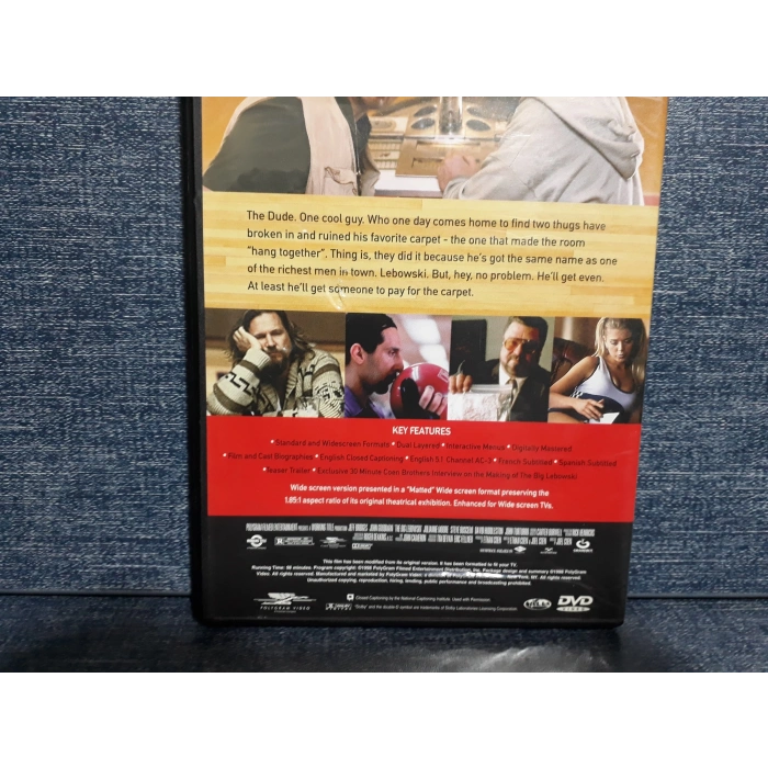 BIG LEBOWSKI DVD FİLM (İNGİLİZCE)