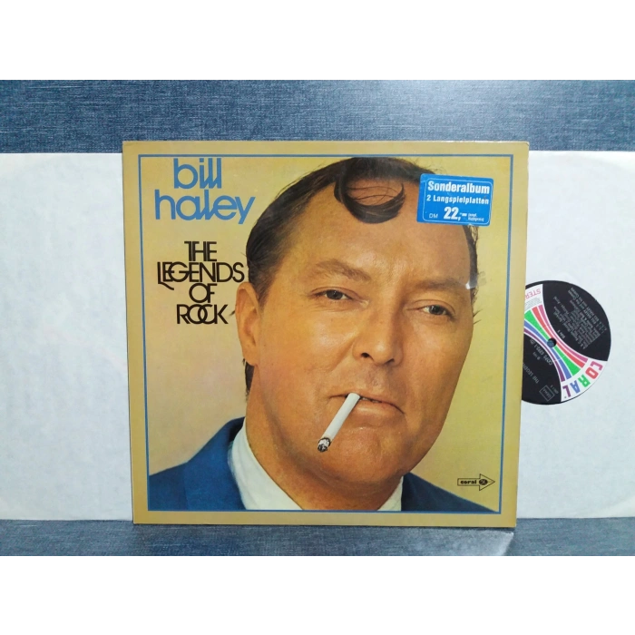 BILL HALEY THE LEGENDS OF ROCK MUSIC 2 LP