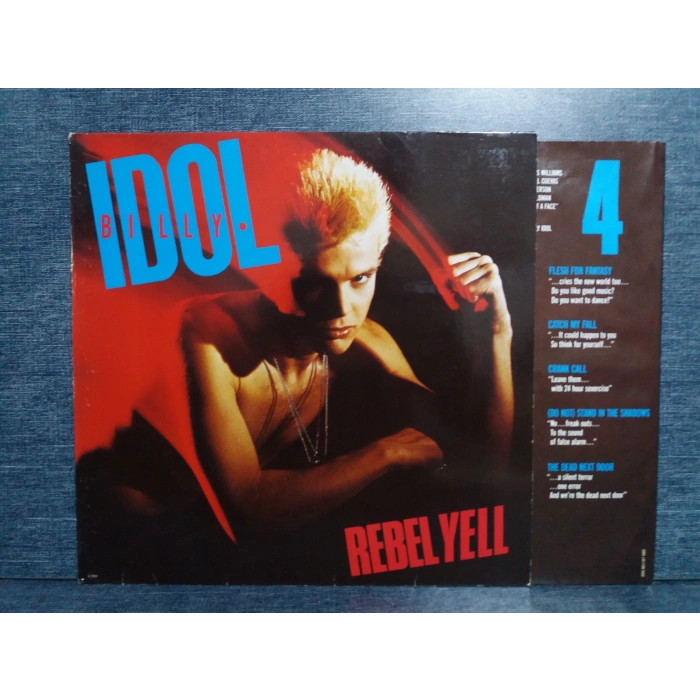 BILLY IDOL REBEL YELL MUSIC LP