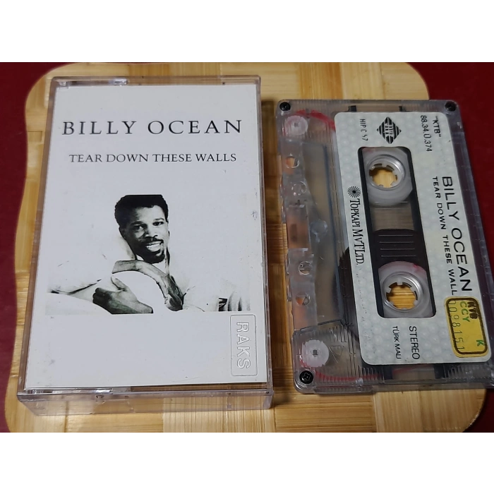 BILLY OCEAN TEAR DOWN THESE WALLS MÜZİK KASET