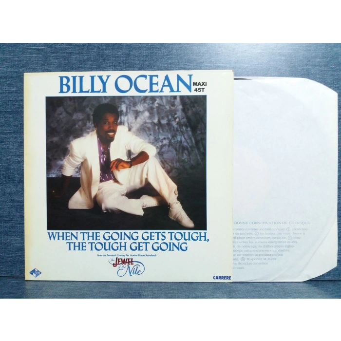 BILLY OCEAN WHEN THE GOING GETS TOUGH MAXI LP
