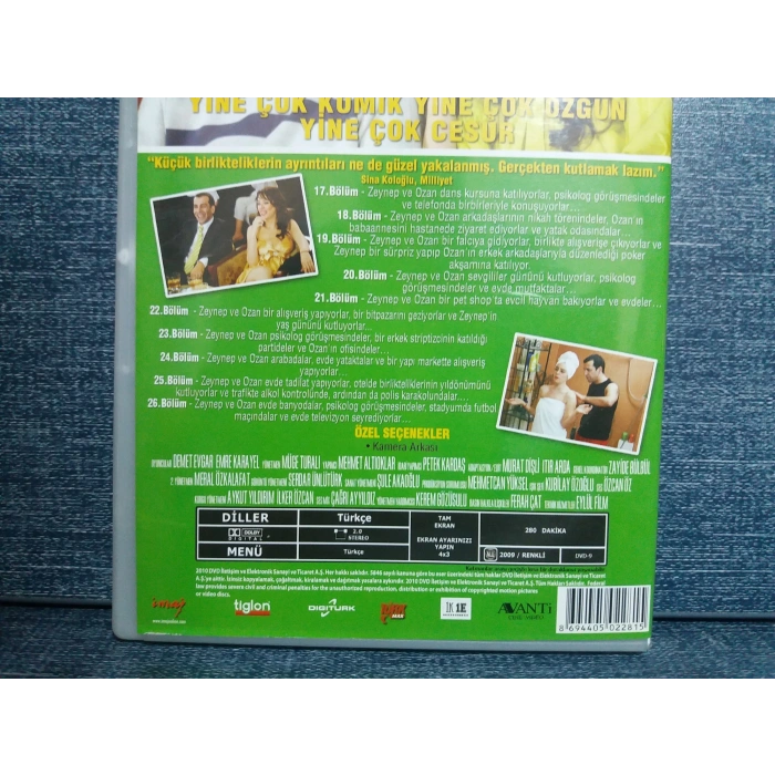 BİR KADIN BİR ERKEK 3.DVD FİLM