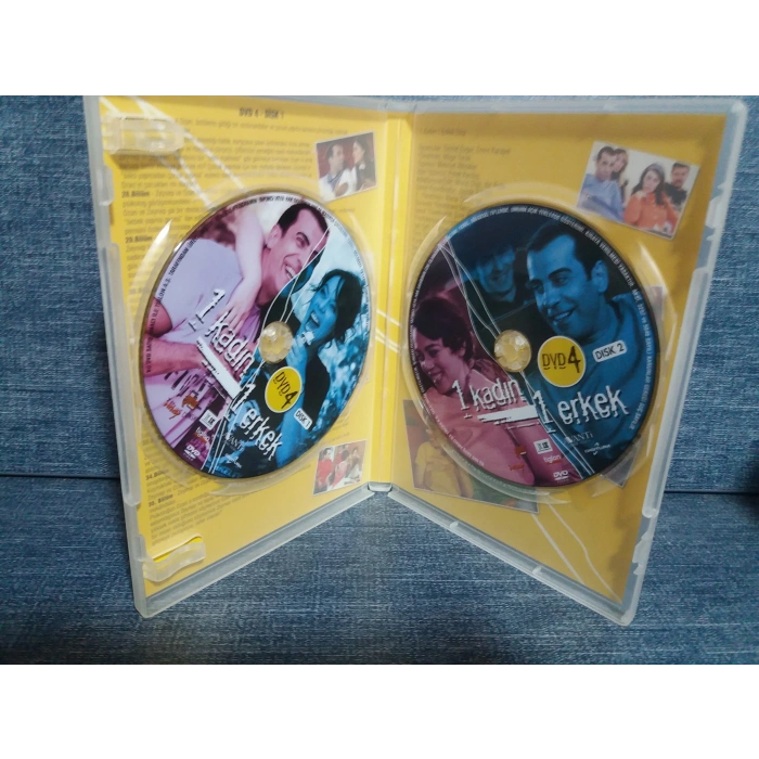 BİR KADIN BİR ERKEK 4.DVD FİLM