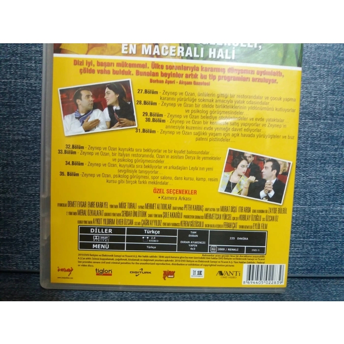 BİR KADIN BİR ERKEK 4.DVD FİLM