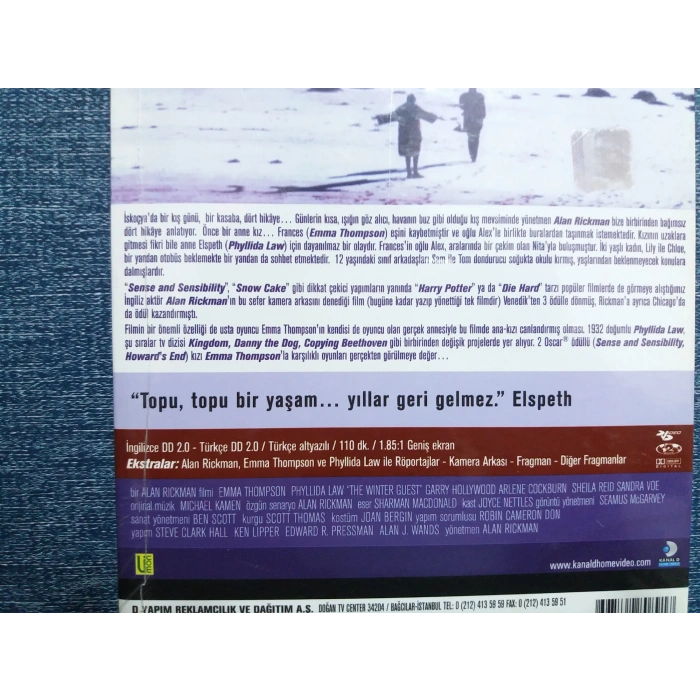 BİR KIŞ MASALI DVD FİLM (SIFIR)