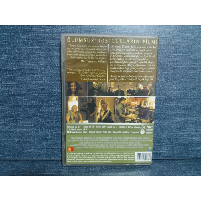 BİR ÖMÜR YETMEZ DVD FİLM