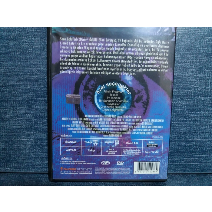 BİR RÜYA İÇİN AĞIT DVD FİLM