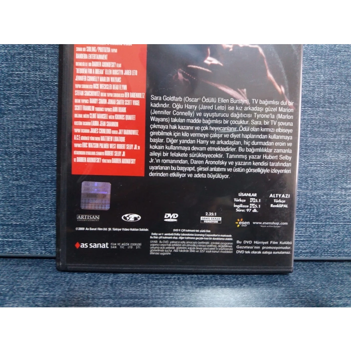 BİR RÜYA İÇİN AĞIT DVD FİLM