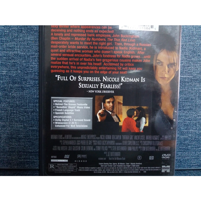 BIRTDAY GIRL DVD FİLM ( İNGİLİZCE )