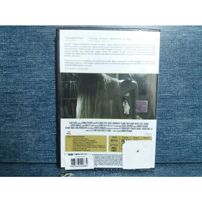 BITTER MOON DVD FİLM (SIFIR)