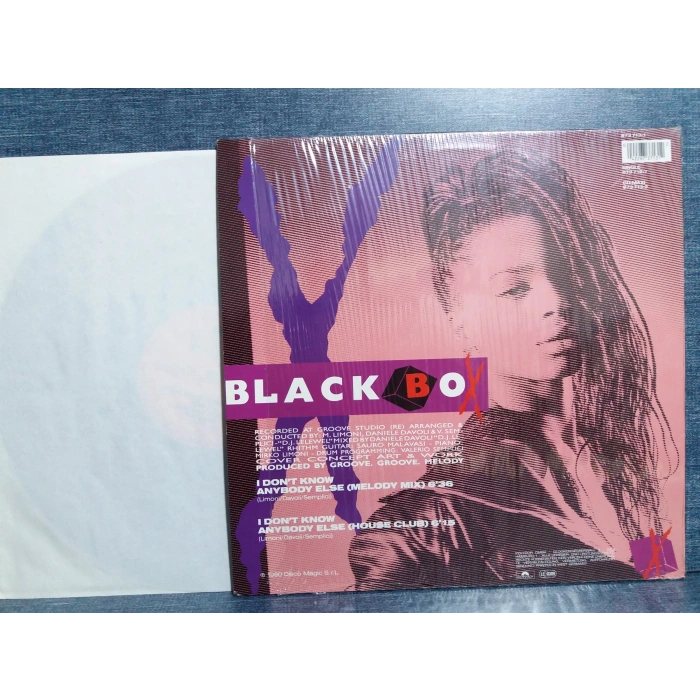 BLACK BOX I DONT KNOW ANYBODY ELSE MAXI LP