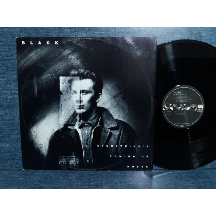 BLACK EVERYTHINGS COMING UP ROSES  MAXI LP