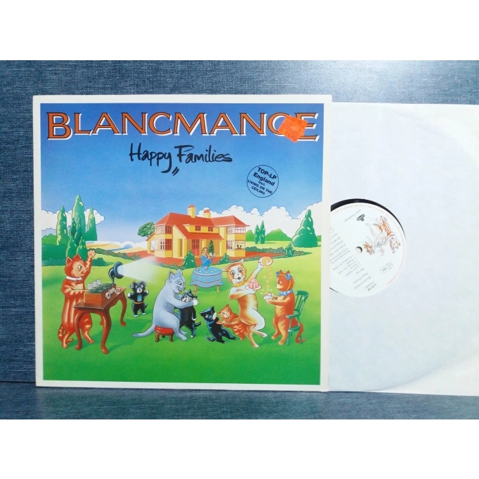 BLANCMANGE HAPPY FAMILIES MUSIC LP